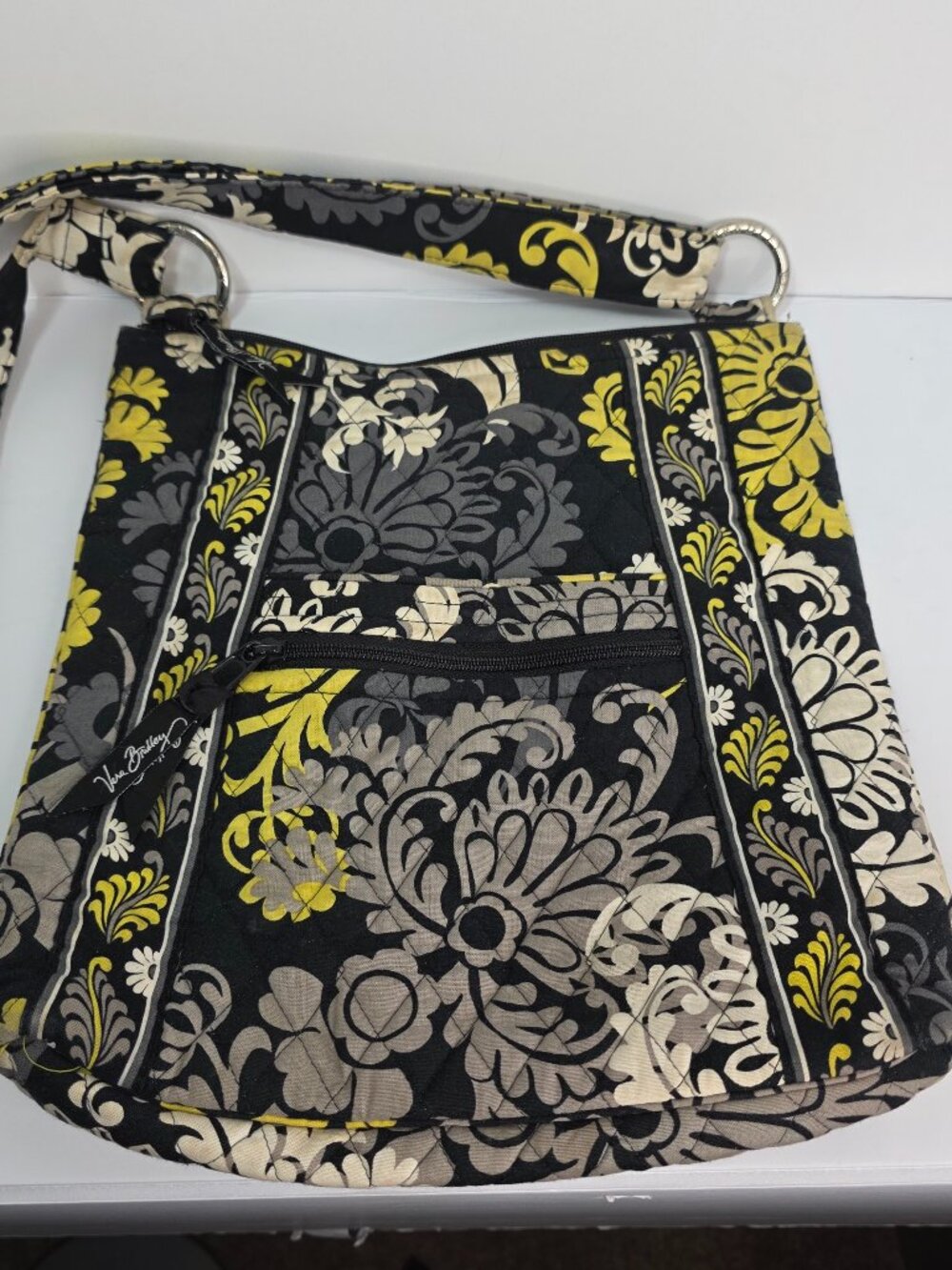 Vera Bradley Hipster Crossbody Purse Baroque Shoulder Bag Adjustable